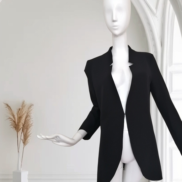 Axara Paris Jackets & Blazers - Axara Paris M Sophisticated Women's Black Blazer